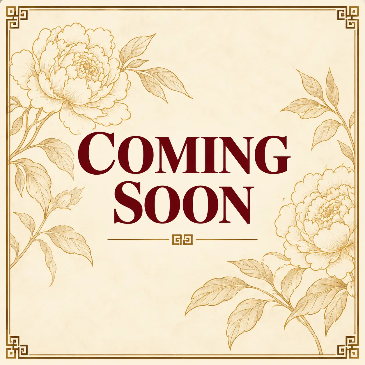 Coming soon — 敬请期待