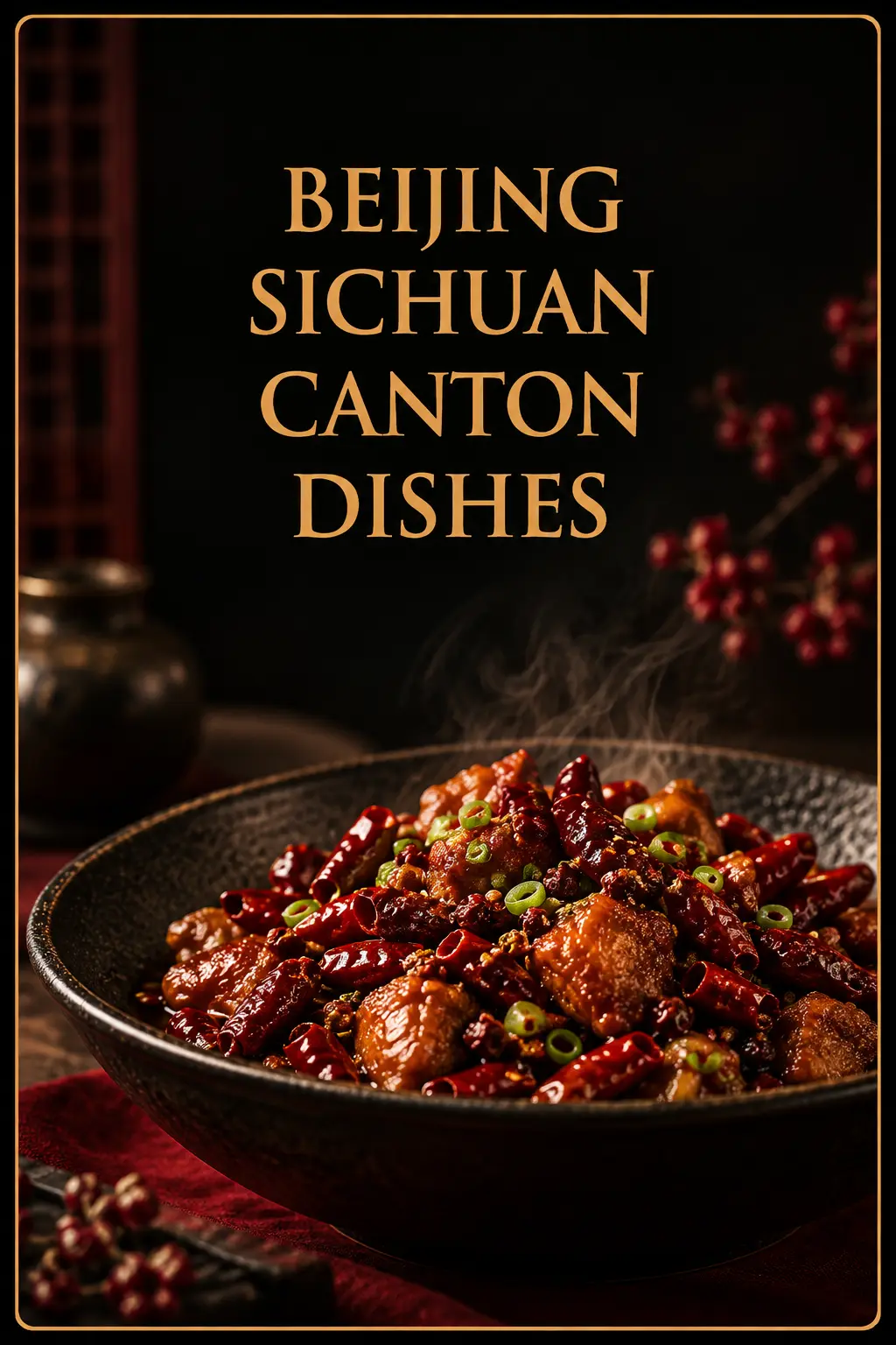 Dinner menu